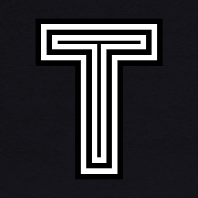 Letter T by RaymondWareNYC